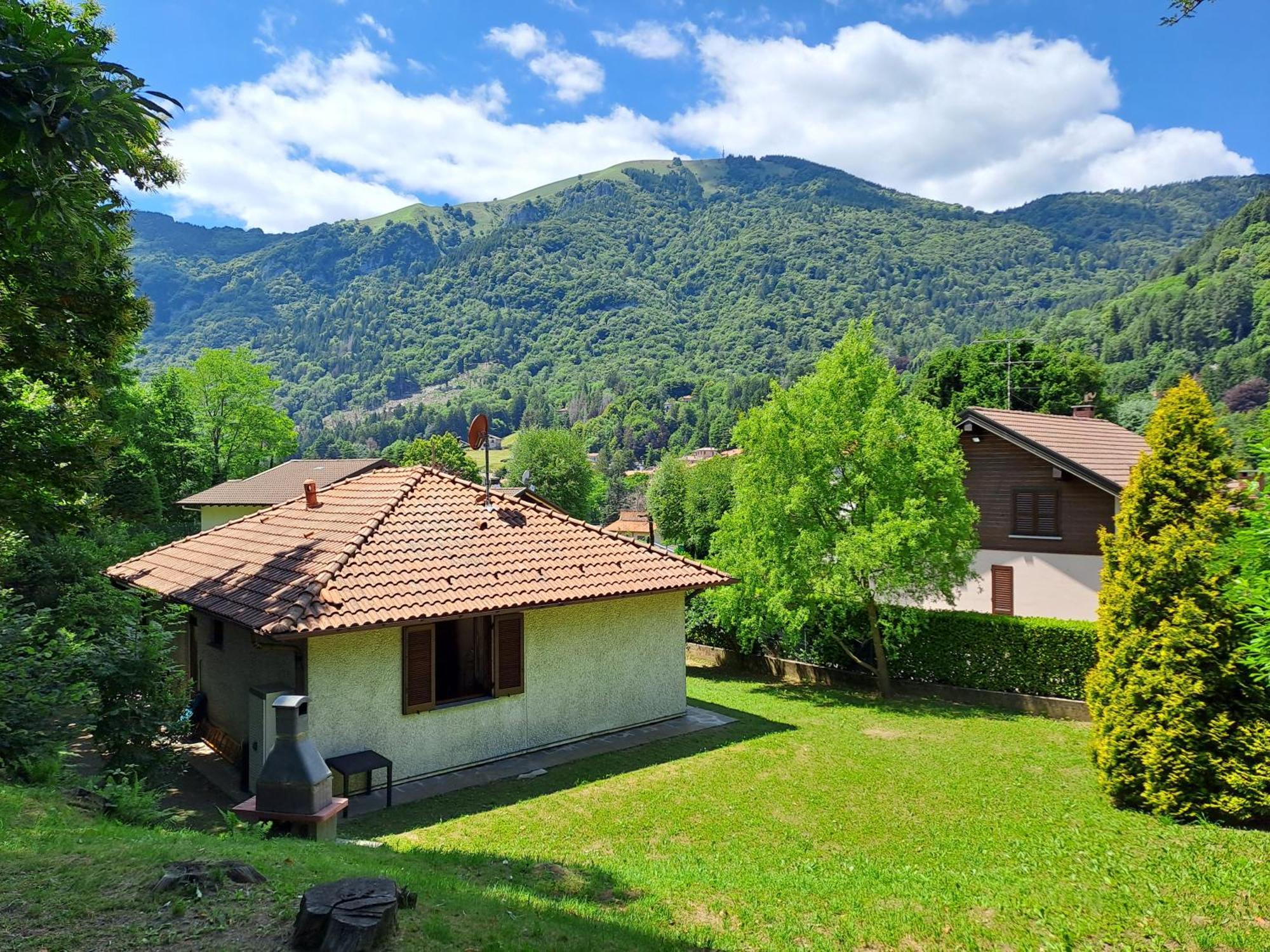 Villetta Singola Con Giardino Cottage Ghisallo Zona Bellagio Magreglio Exterior foto