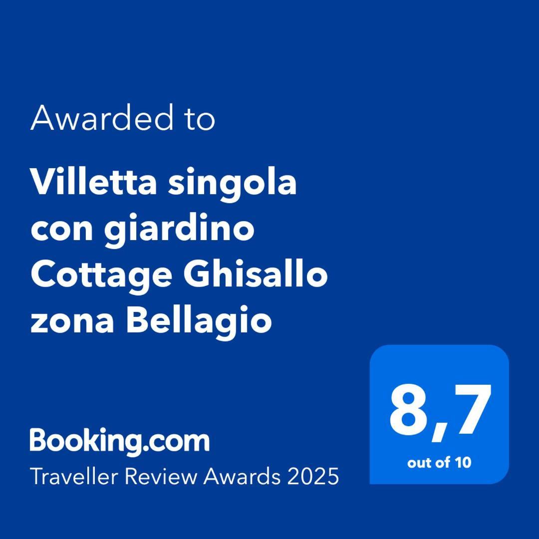 Villetta Singola Con Giardino Cottage Ghisallo Zona Bellagio Magreglio Exterior foto